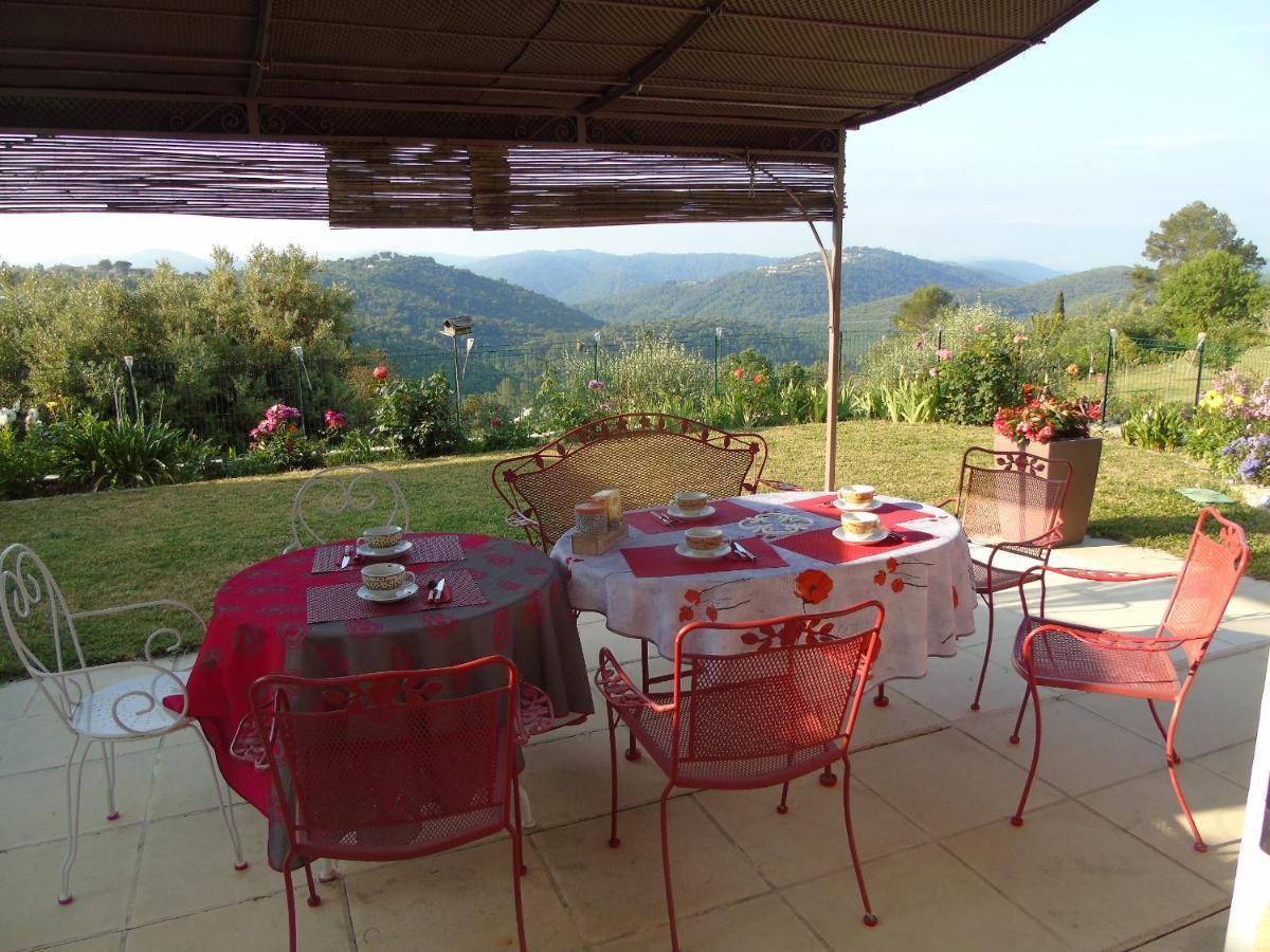 Bed and Breakfast Mas Des Citronniers Le Tignet Exterior foto