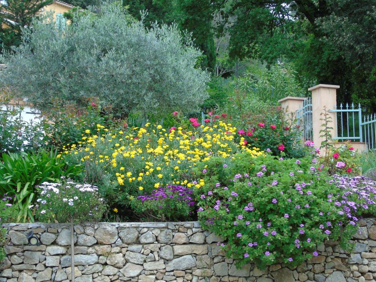 Bed and Breakfast Mas Des Citronniers Le Tignet Exterior foto