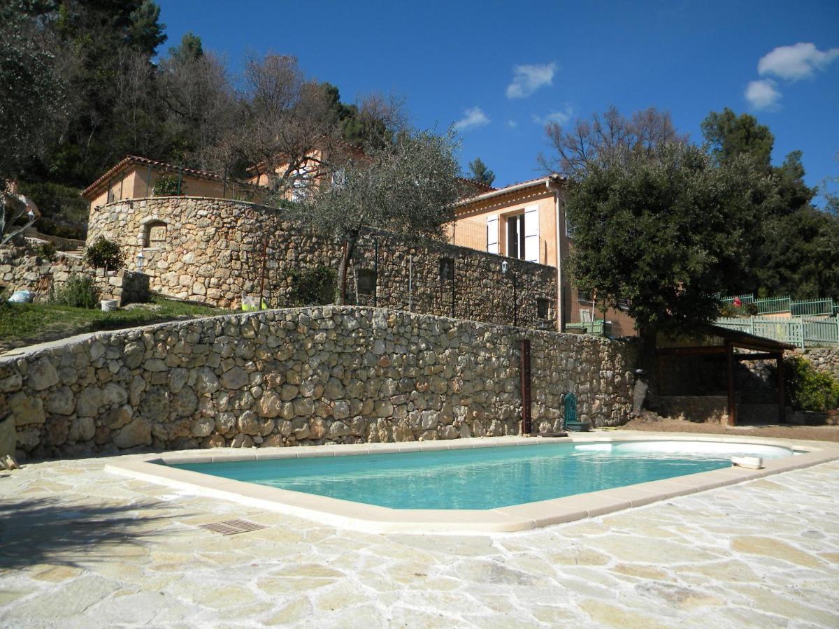 Bed and Breakfast Mas Des Citronniers Le Tignet Exterior foto