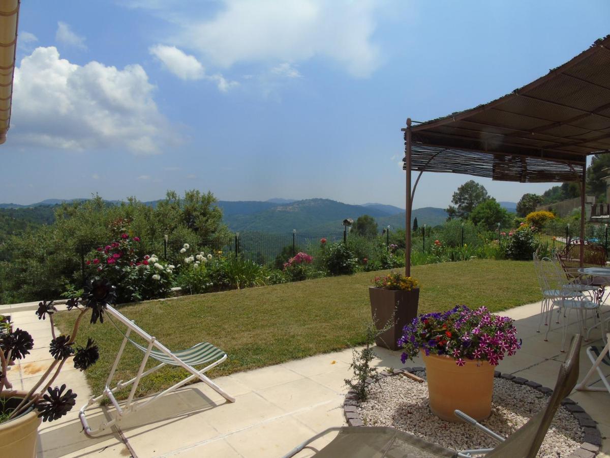 Bed and Breakfast Mas Des Citronniers Le Tignet Exterior foto