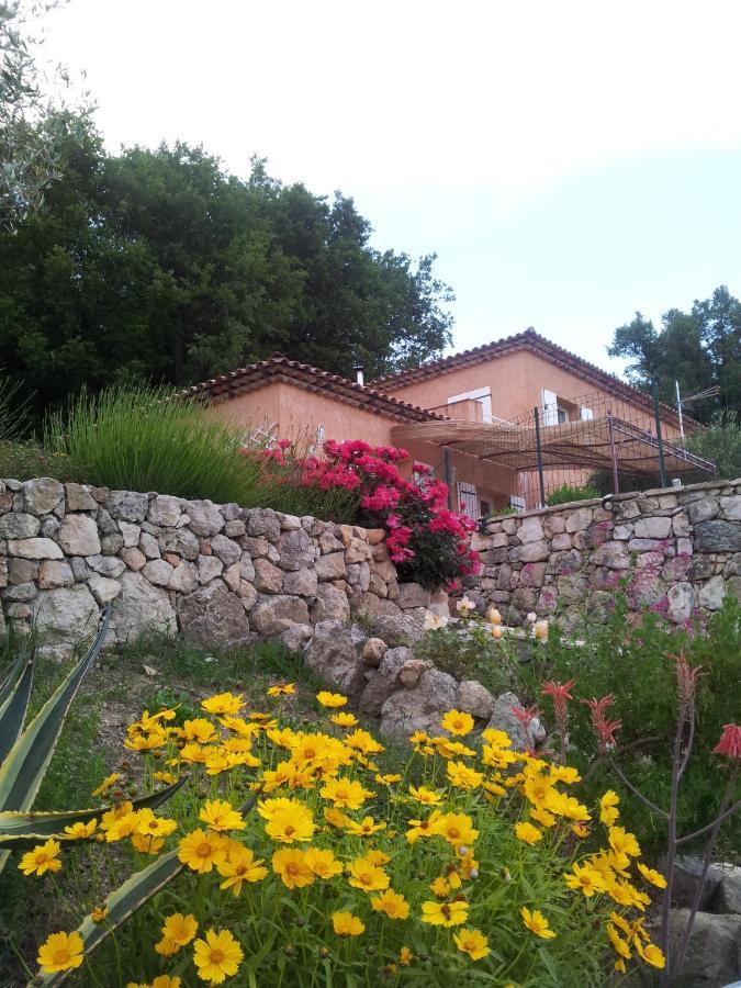 Bed and Breakfast Mas Des Citronniers Le Tignet Exterior foto
